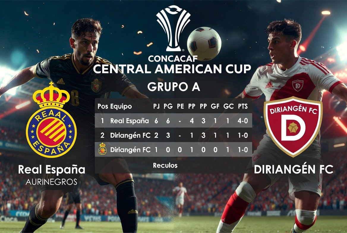Real España vs Diriangén FC Standings