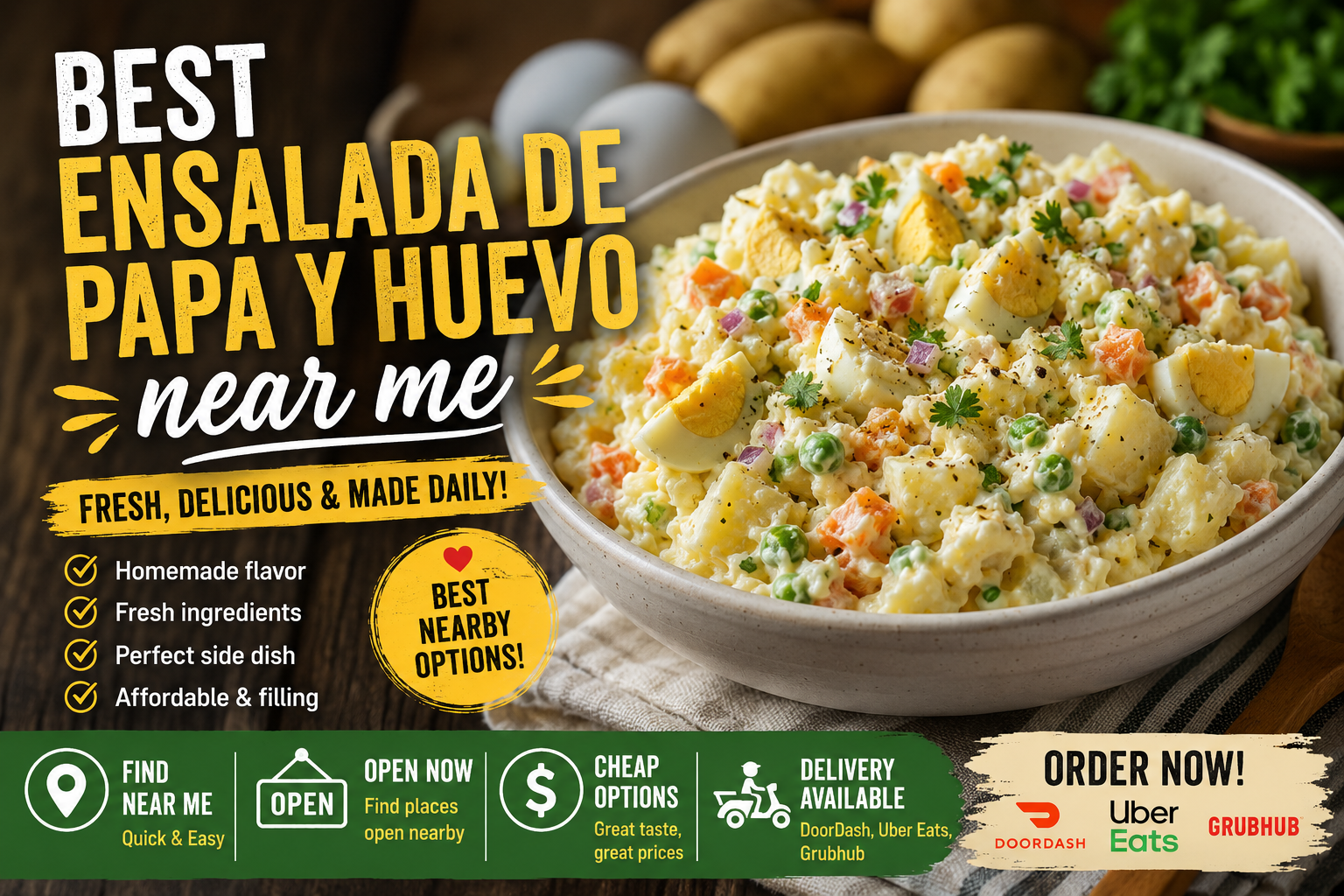 best ensalada de papa y huevo near me