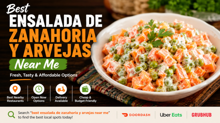 best ensalada de zanahoria y arvejas near me