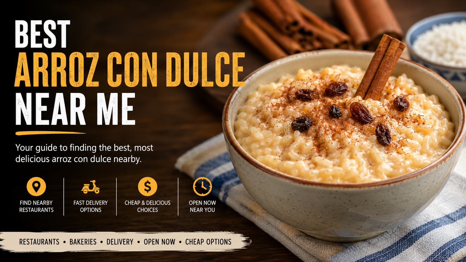 Best Arroz Con Dulce Near Me