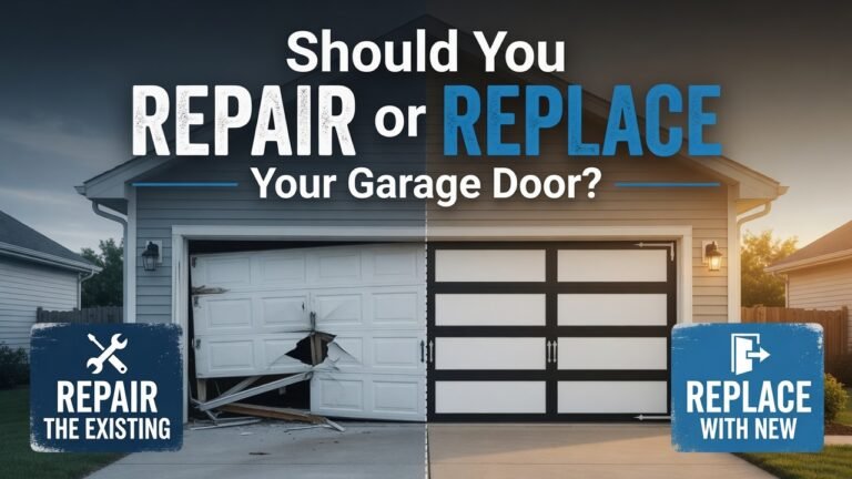 Should You Repair or Replace Your Garage Door?