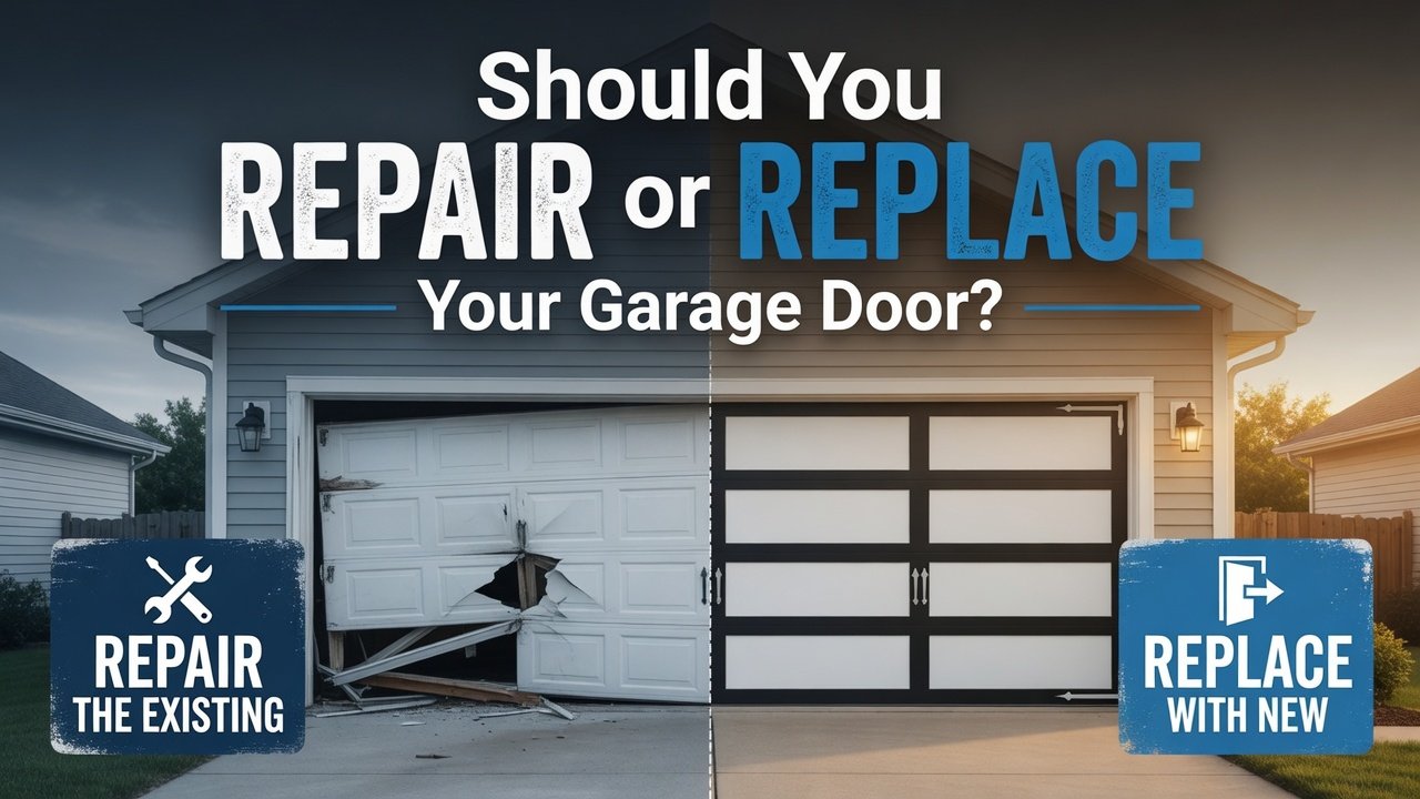Should You Repair or Replace Your Garage Door?