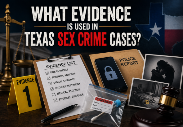 What Evidence Is Used in Texas Sex Crime Cases?