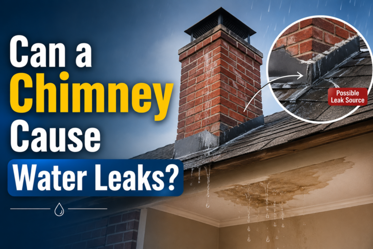 Can a Chimney Cause Water Leaks?